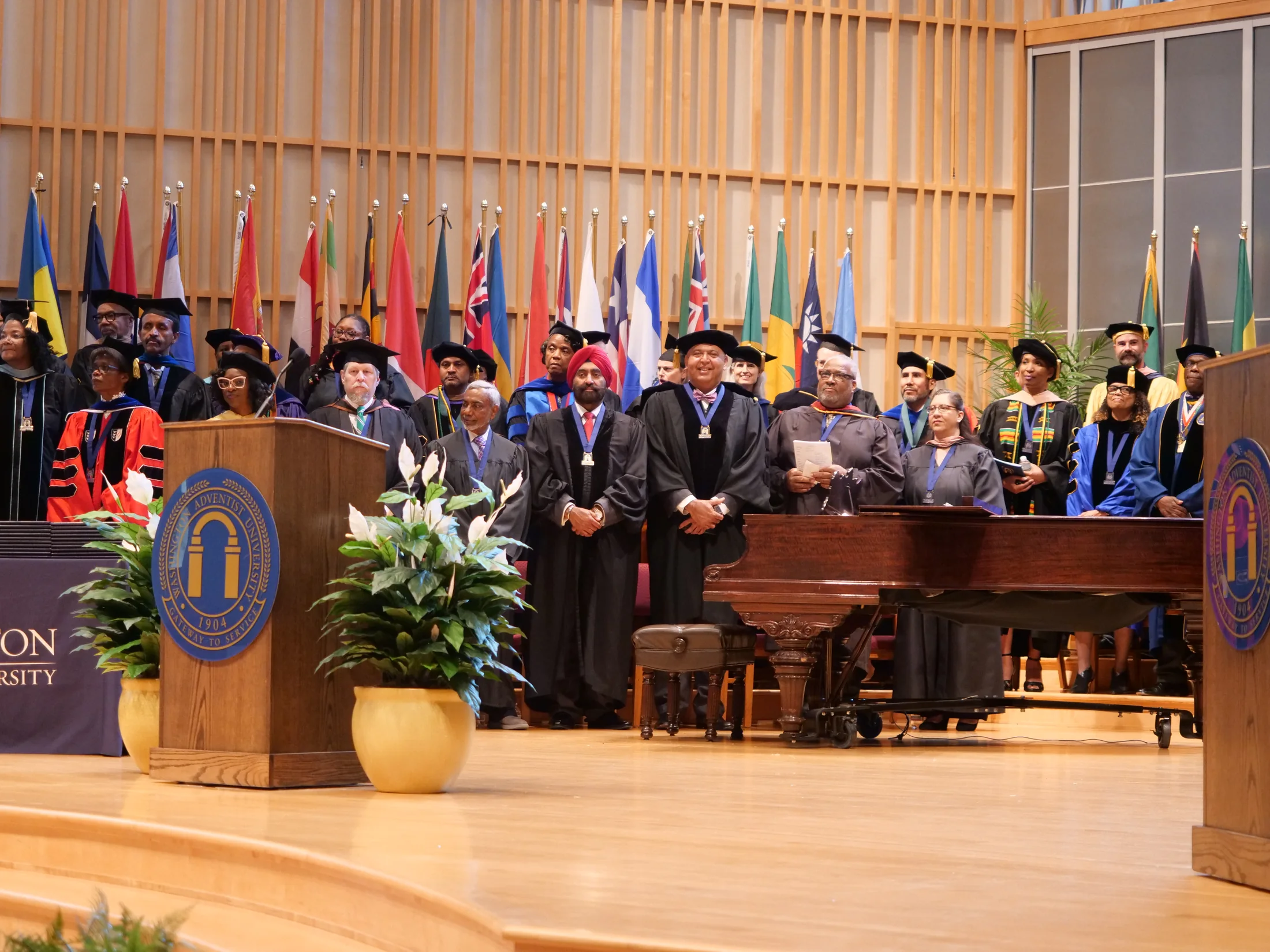 An academic gathering